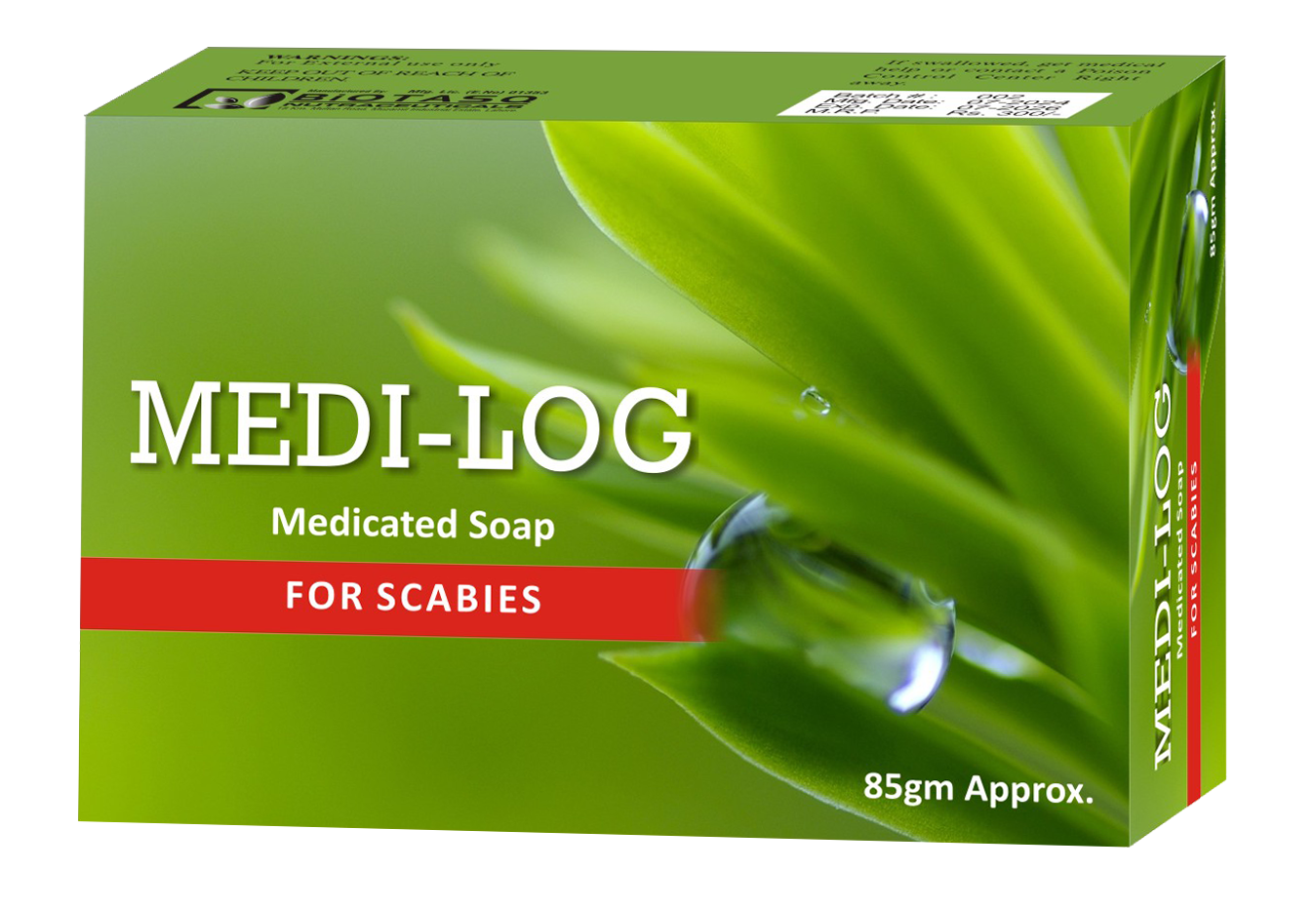 MEDI LOG SCABIES SOAP