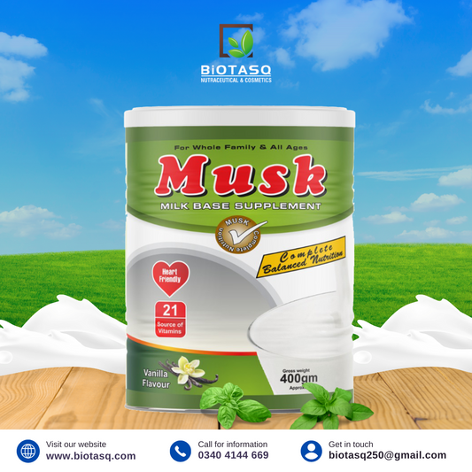 MUSK Milk Base Supplement VANILA Flavour