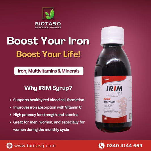 IRIM SYRUP FOR IRON DEFICIENCY