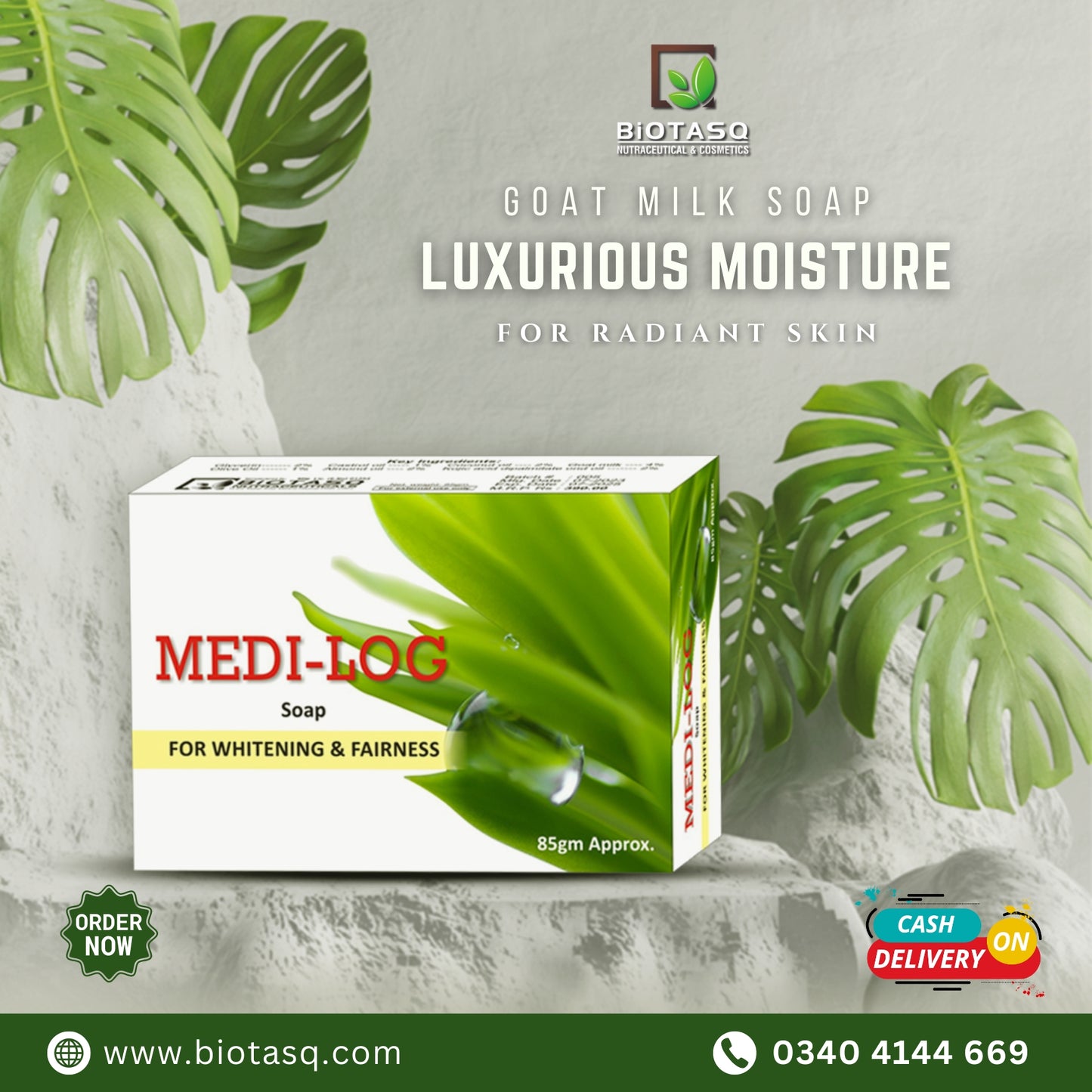 MEDI LOG WHITINING SOAP